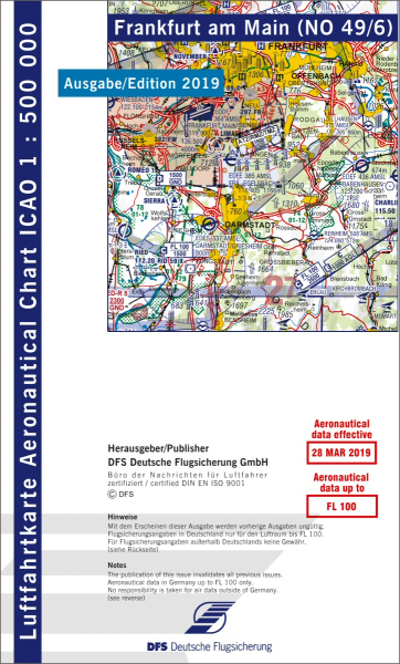 ICAO-Karte Frankfurt 2022
